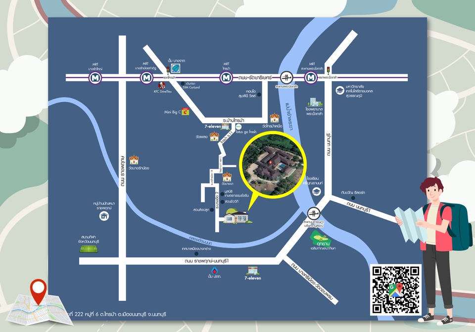 วาดแผนที่ - รับออกแบบ แผนที่ Map แผนผัง ผังขายโครงการ เส้นทางร้านค้า และอื่นๆ - 16