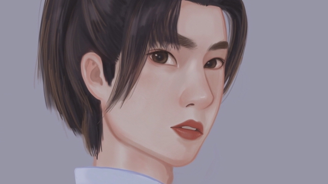 วาดแฟนอาร์ต - แฟนอาร์ต สไตล์ Semi-Real - 6
