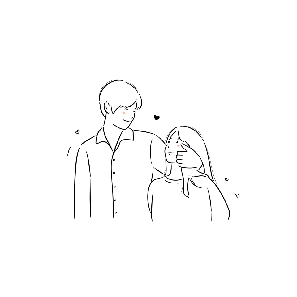 วาดภาพลายเส้น - รับวาดภาพลายเส้น สไตล์มินิมอล - 27