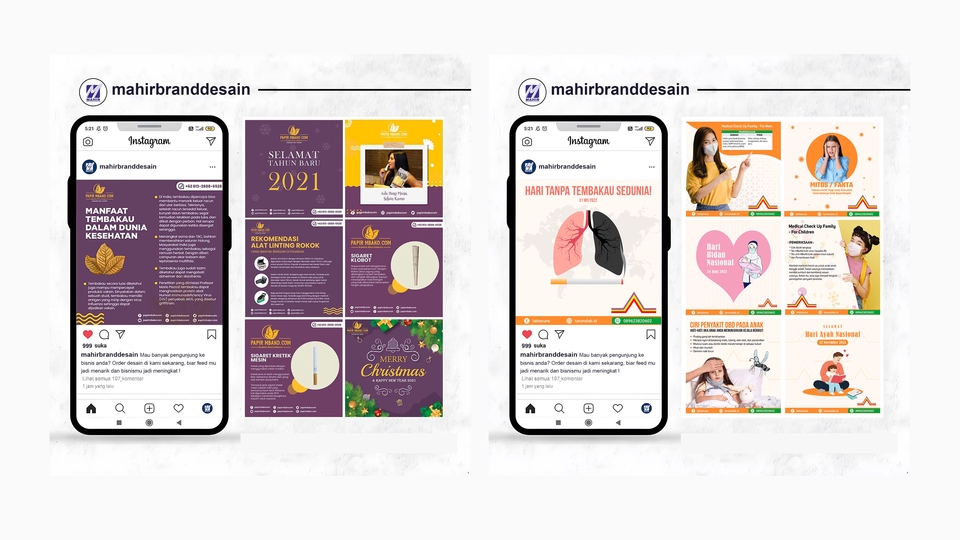 Banner Online - Jasa Pembuatan Desain Postingngan Untuk Social Media - Desain Feed dan Story Instagram PAKET HEMAT!! - 6