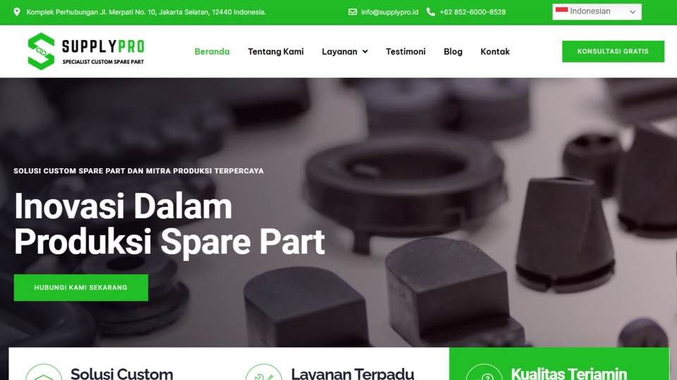 Jasa pembuatan website profesional dengan desain menarik untuk meningkatkan bisnis Anda.