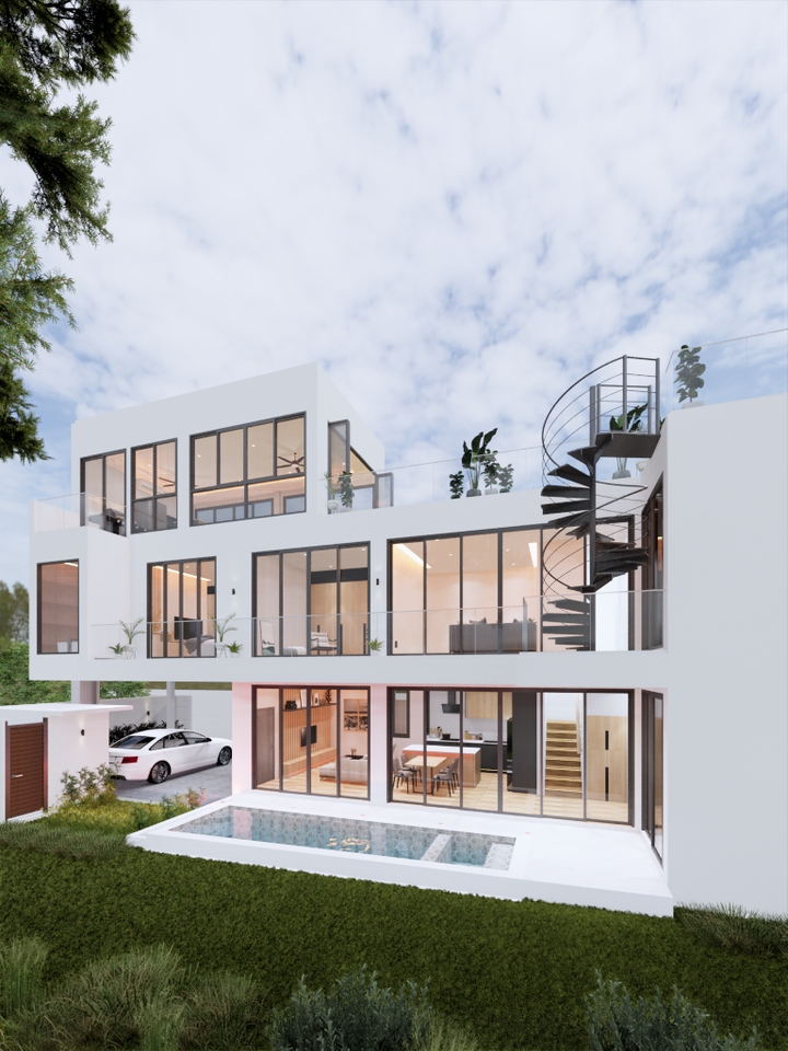 3D Perspective - รับทำ Model 3D / 3D Exterior&Interior perspective / 3D Animation - 7