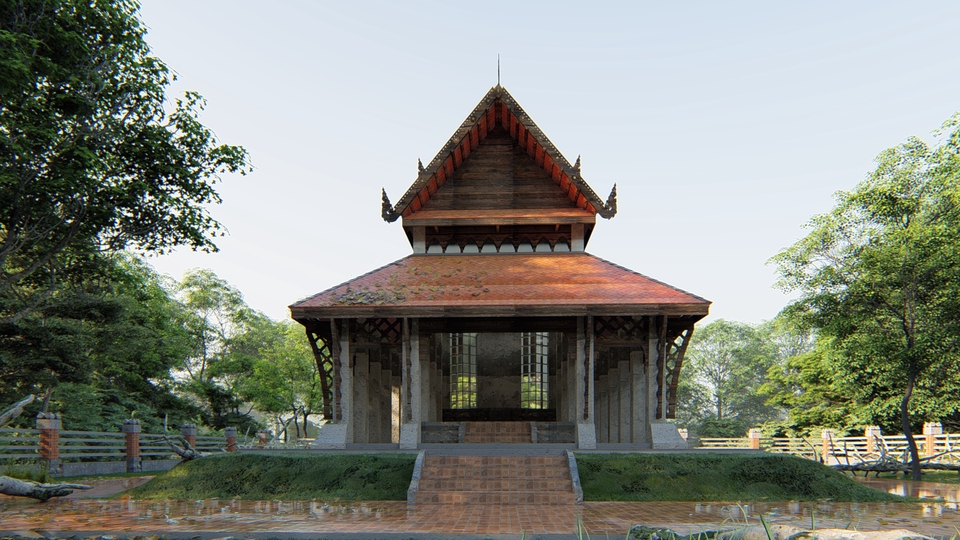 3D Perspective - รับออกแบบ ทำภาพ 3D Perspective Exterior Interior - 2