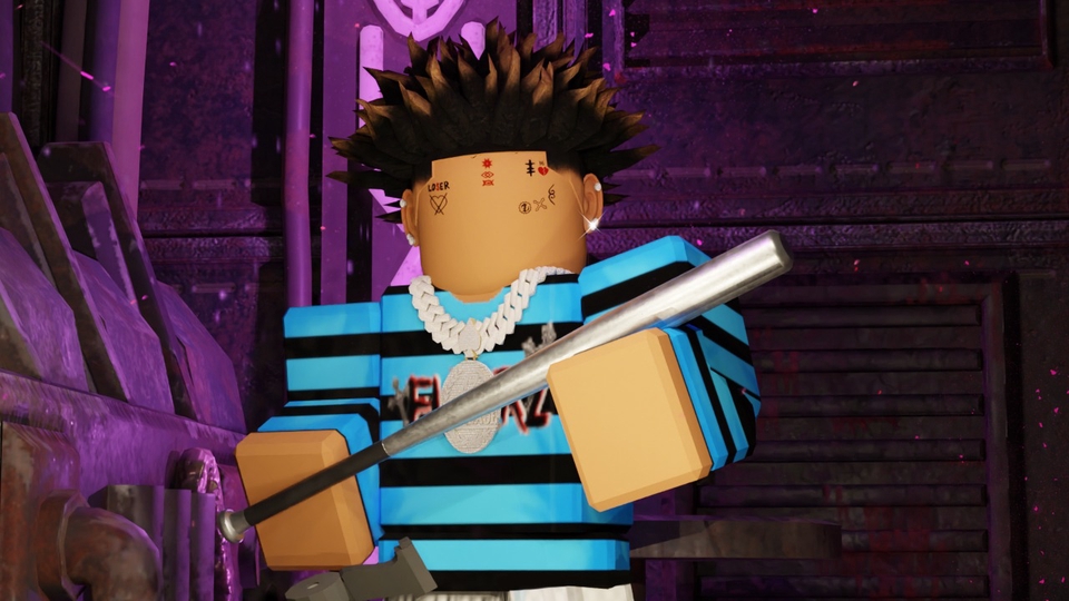 ออกแบบตัวละครเกม 3D สไตล์แร็ปเปอร์ พร้อมฉากเกมสุดเท่