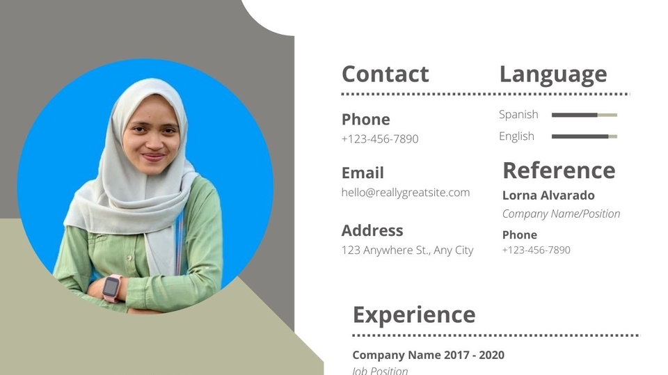 Jasa Desain CV (Curriculum Vitae) & Portofolio - Pembuatan CV