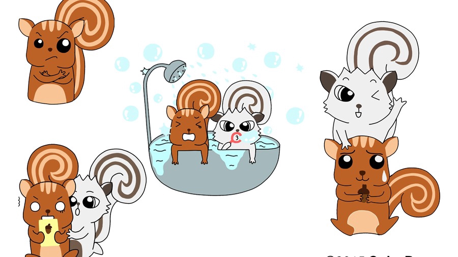 ออกแบบ Character & Mascot - ออกแบบคาแรคเตอร์การ์ตูน - 1