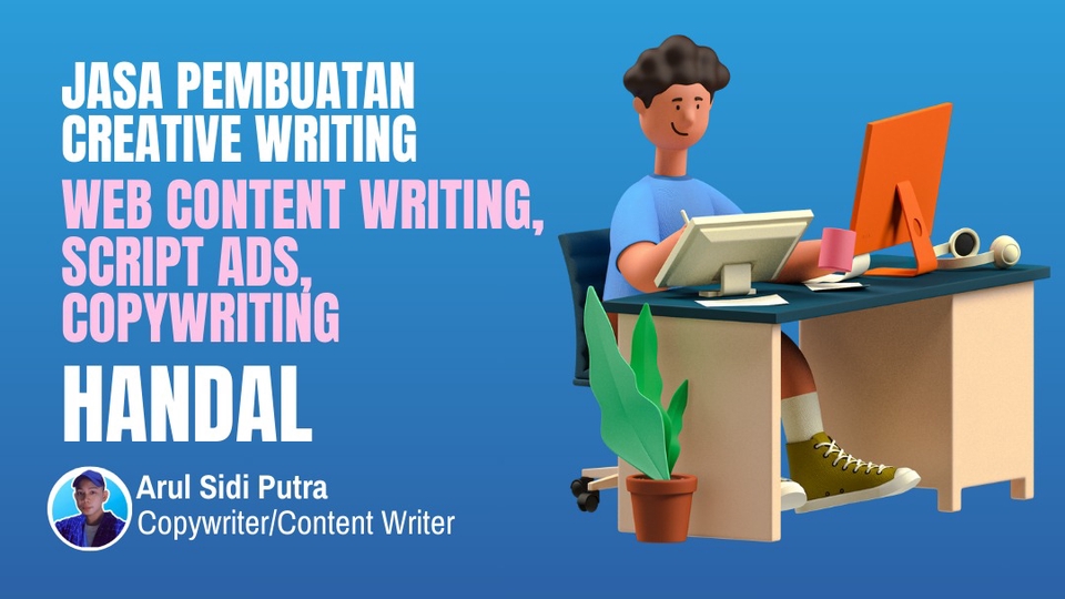 Penulisan Konten - Eyecatching Writing : Web Content Writing, Script Ads, Copywriting for Brand-Artikel-Sosmed - 1
