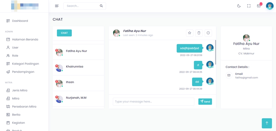Jasa pembuatan website profesional untuk perusahaan dan toko online.