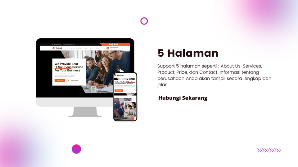 Web Development - Wordpress Website Company Profile Landing Page Bloging Fitur Canggih - 3