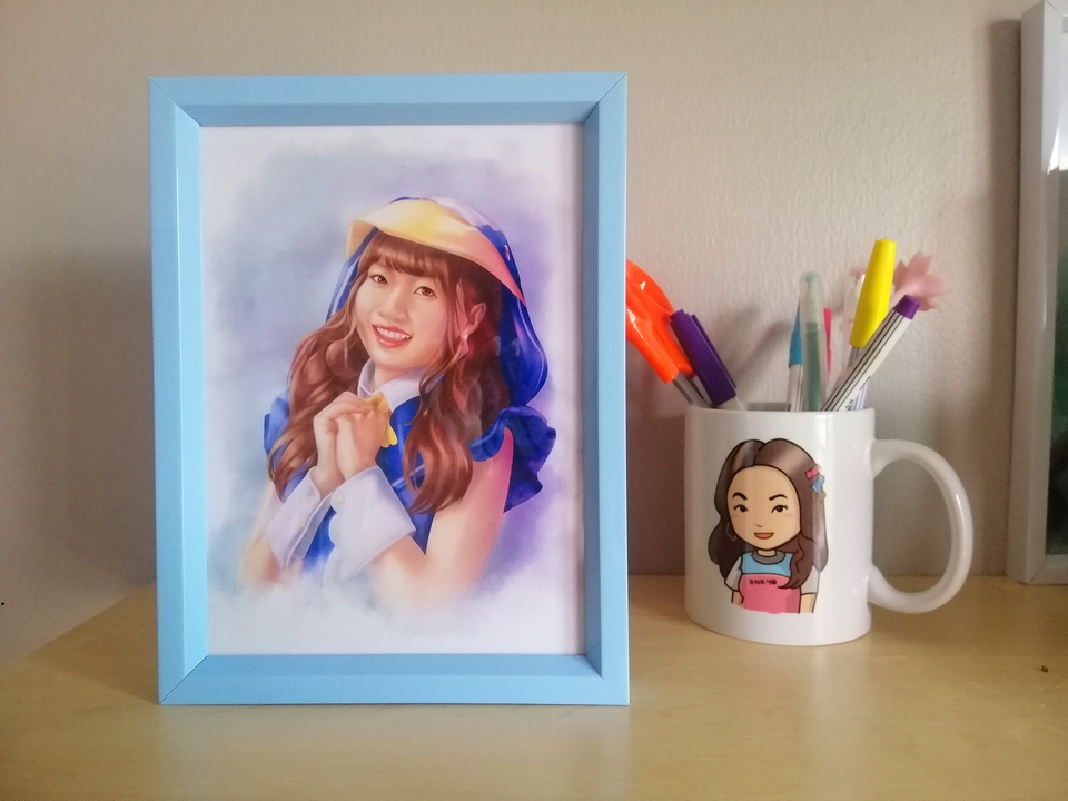 วาดภาพเหมือน Portrait - รับวาดภาพเหมือน portrait สไตล์สีน้ำ เทคนิคDigital painting - 9