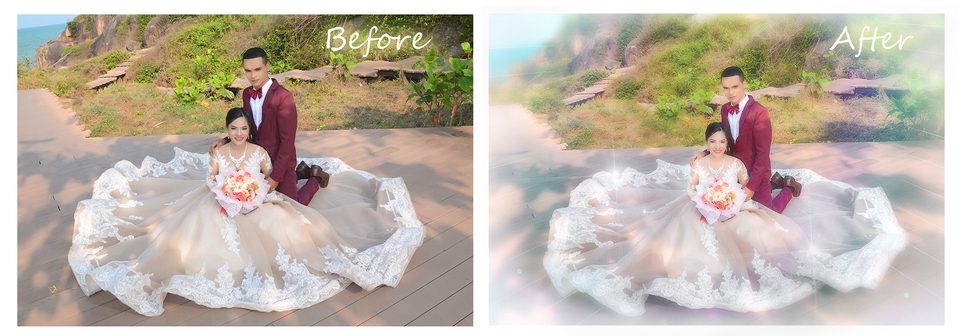 ไดคัท & Photoshop - งานตกแต่งภาพถ่าย เวดดิ้ง หน้างาน ต่างๆ   - 6