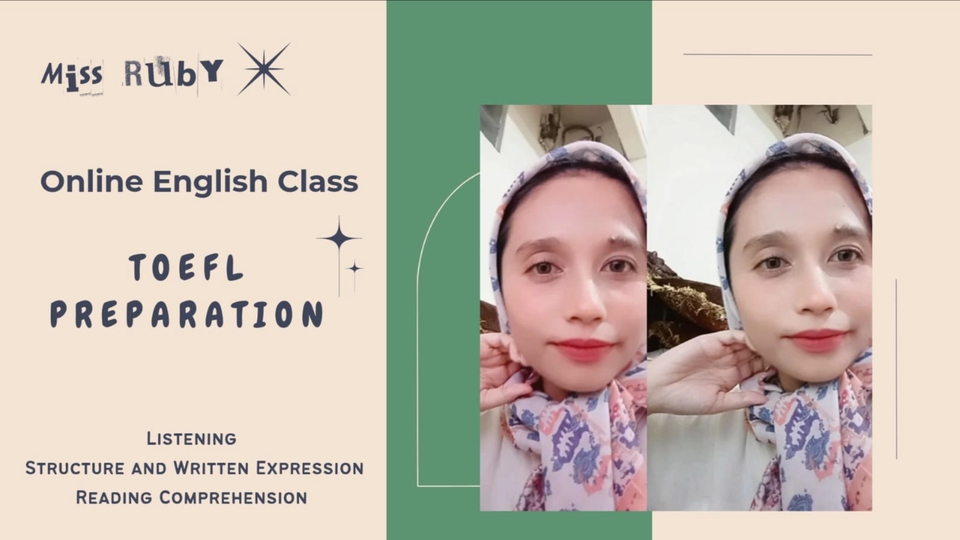 Kursus Online - TOEFL ITP Preparation Online Class - 1