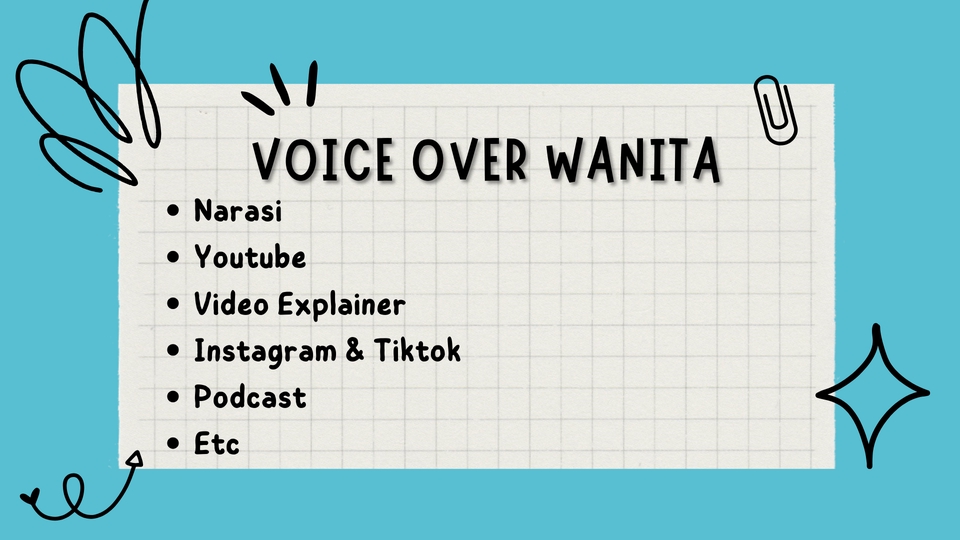 Sulih suara (dubbing, looping) - Voice Over | Pengisi Suara Wanita - Bahasa Indonesia | Bebas Revisi Sampai Puas - 4