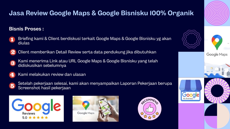 Memberi Review - Jasa Review Google Maps & Google Bisnisku 100% Organik - 5