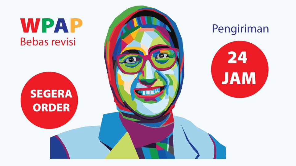 Gambar Potret - WPAP Jadi 1 Hari - 3