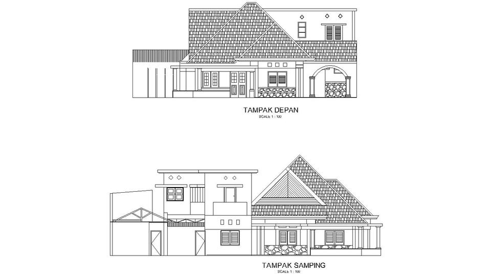 CAD Drawing - Drawing Arsitektur 2d/3d - 1