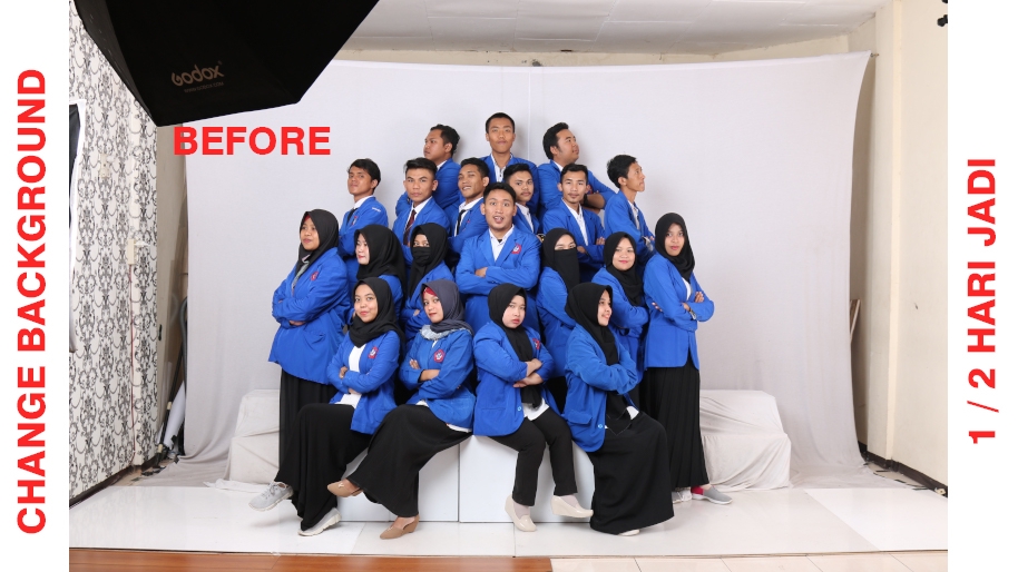 Edit Gambar & Photoshop - Edit/Manipulasi Foto, Remove Background, Cuma 1 Hari Kerja - 1