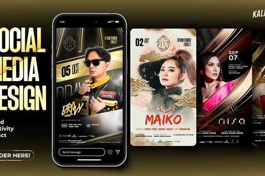 Hanya Disini Desain Social Media, Banner Online, Cepat Cuma 5 Jam