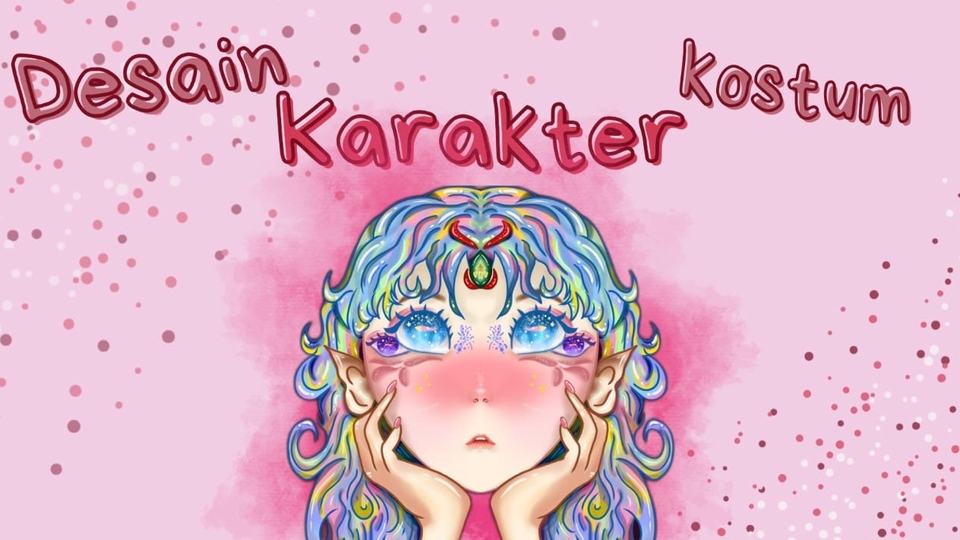 Jasa desain karakter kartun, desain karakter game, dan pembuatan vtuber dengan harga terjangkau.