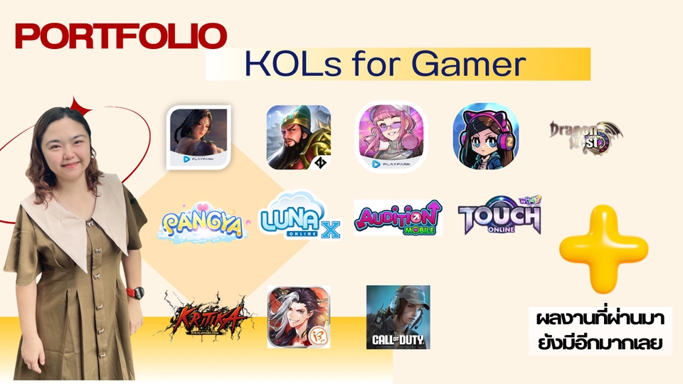 Influencer Marketing Plan - Game Caster Package (KOLs - รีวิวเกม-ไลฟ์สตรีม) - 6