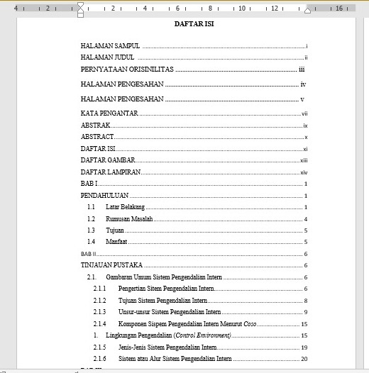 Pengetikan Umum - JASA EDIT&RAPIKAN DAFTAR ISI, HEADING, HALAMAN, DAFTAR PUSTAKA, DAFTAR GAMBAR LAPORAN, SKRIPSI, DLL - 3