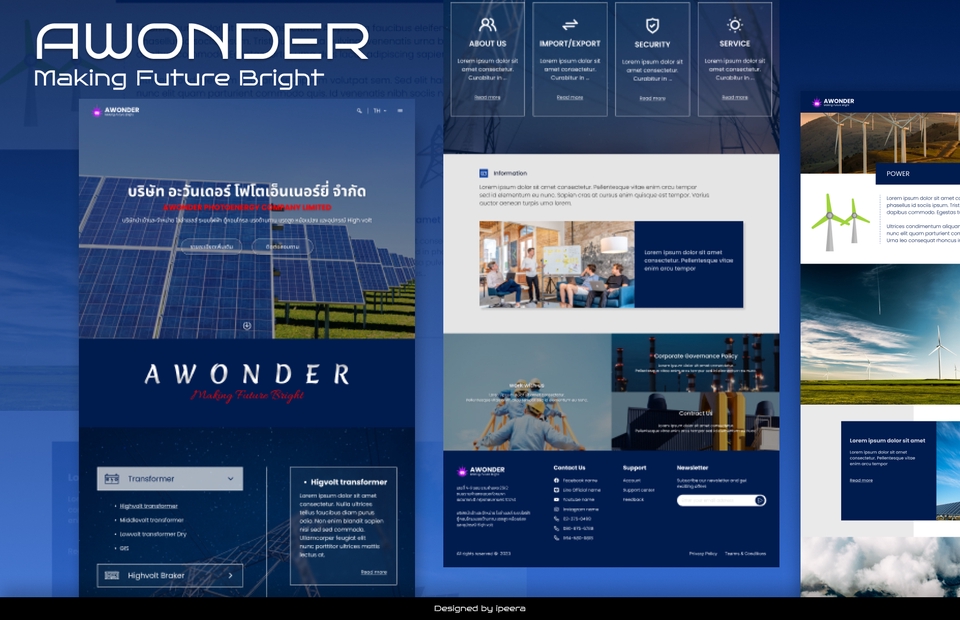 รับออกแบบเว็บไซต์ บริการออกแบบ UI UX เว็บไซต์ ที่สวยงาม ตรงตามความต้องการ