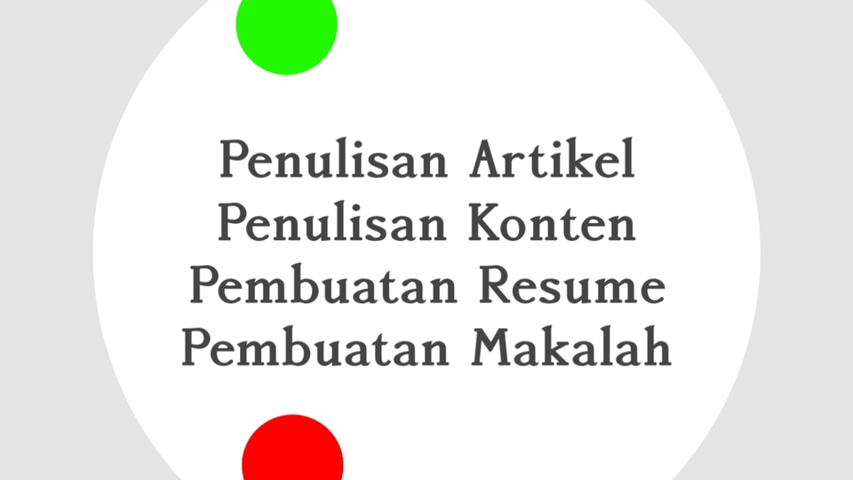 Penulisan artikel dan penulisan konten