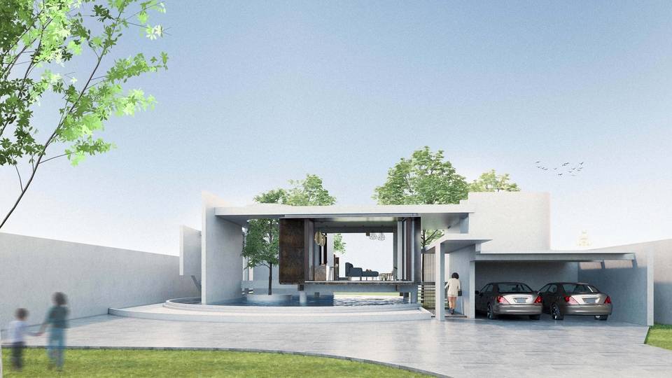 ออกแบบตกแต่งภายในและภายนอก - รับทำภาพ Perspective /ออกแบบงานสถาปัตยกรรมขนาดเล็ก / รับขึ้นโมเดล 3D - 1