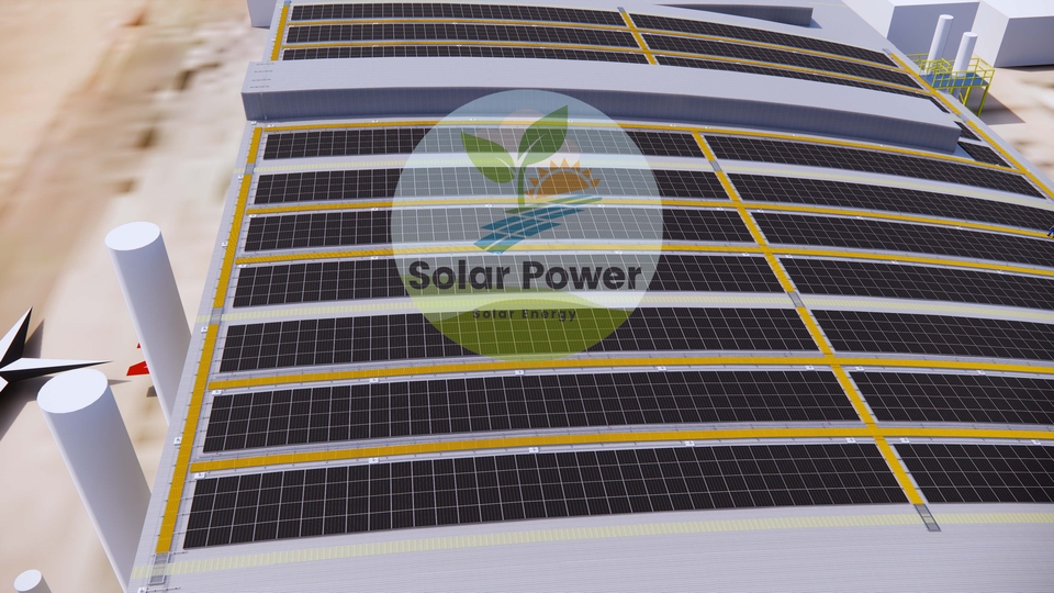เขียนแบบวิศวกรรมและออกแบบโครงสร้าง - ออกแบบ เขียนแบบ Solarcell System - 3