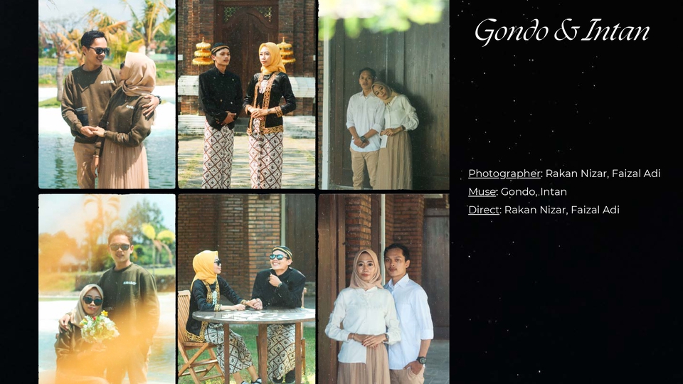 Jasa fotografi prewedding dan pernikahan, fotografer profesional Gondho & Intan.