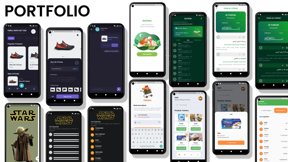Aplikasi Ponsel - Convert design menjadi Mobile App dengan menggunakan Flutter - 1