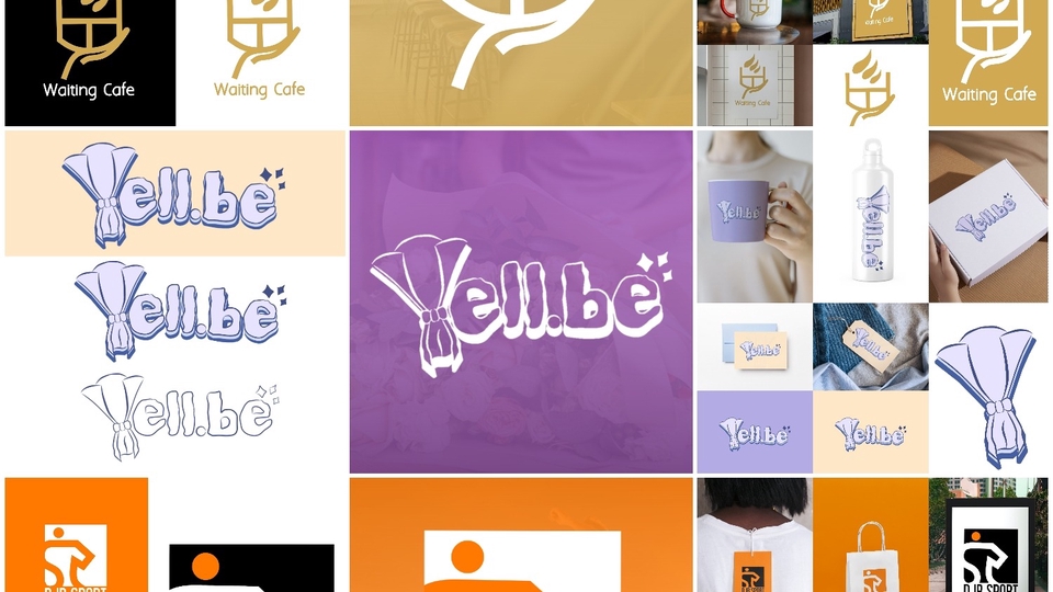 Logo - Desain logo brand, perusahaan, komunitas simple - 1