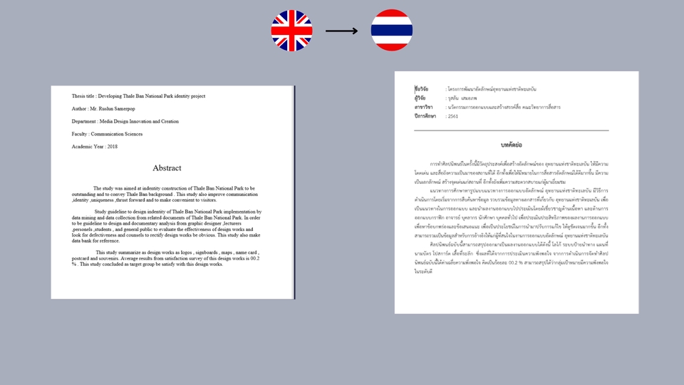 แปลภาษา - รับแปลภาษา พิสูจน์อักษร ภาษาไทย-อังกฤษ-มาเลเซีย-อินโดนิเซีย   - 2