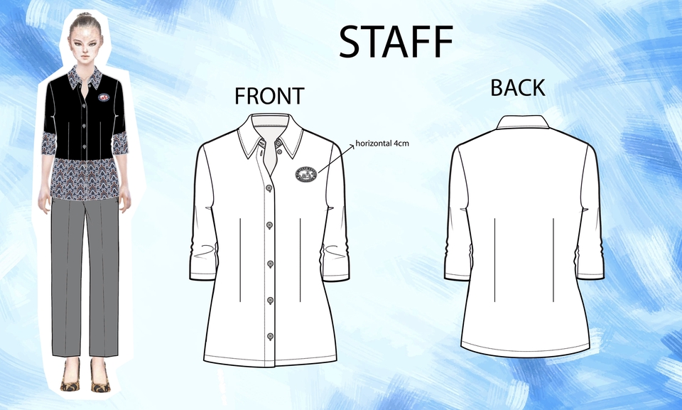 Desain Kaos & Motif - DESAIN FASHION UNTUK RETAIL, ONLINE SHOP,SERAGAM KANTOR DAN HOTEL - 23