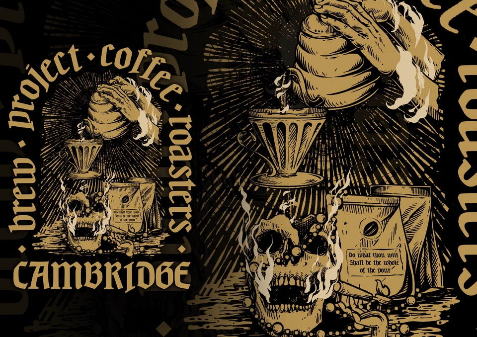 Gambar dan Ilustrasi - Desain Illustrasi Dark / Rock / Vintage  - 8