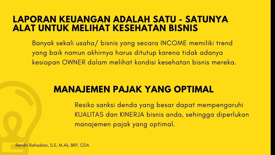 Akuntansi dan Keuangan - Jasa Layanan Finance, Accounting & Tax  - 2