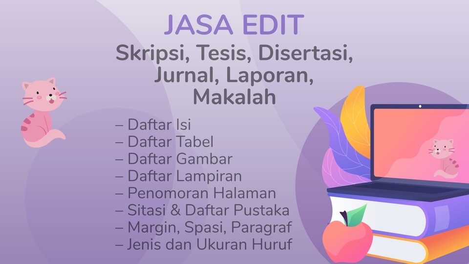 Pengetikan Umum - Jasa Edit Skripsi, Tesis, Disertasi, Jurnal, Makalah - 1