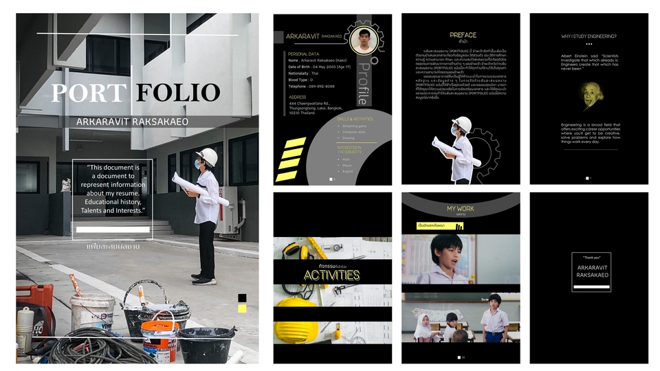 Portfolio & Resume - Portfolio & Resume are show your true colors - 19