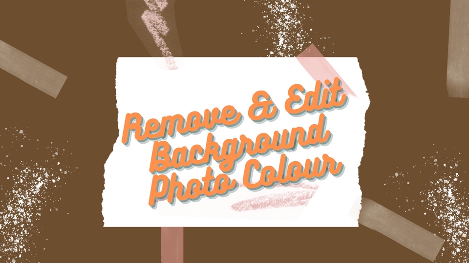 Edit Gambar & Photoshop - Remove & Edit Background Photo Colour - 1