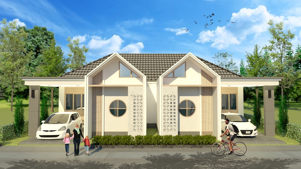 3D Perspective - ออกแบบตกแต่งภายนอกภายใน - 4