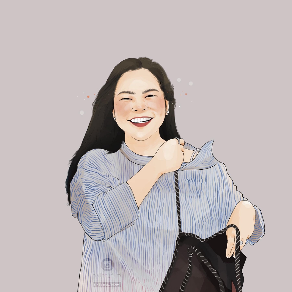 วาดภาพเหมือน Portrait - รับวาดภาพเหมือนดิจิตอล - 2