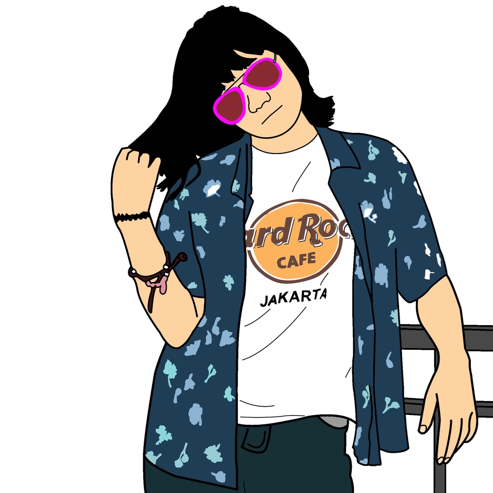 Gambar dan Ilustrasi - Ilustrasi Line Art Dari Foto Kamu - 10