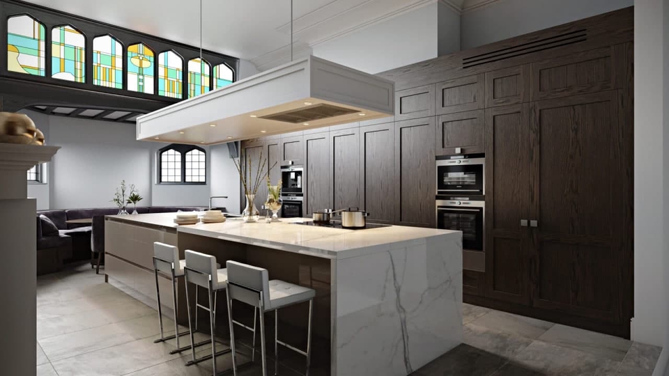 3D & Perspektif - Desain 3D Eksterior / Interior Rumah, Cafe, Ruko, Taman, Apartment, Kantor, Fasad, dll. - 2