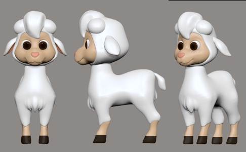 ปั้นโมเดลการ์ตูน Character stylized and Mascot ปั้นโมเดลการ์ตูน Character Stylized And Mascot