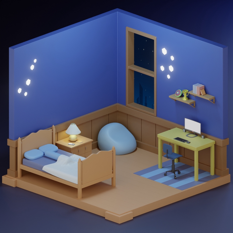 3D & Animasi - Pembuatan Aset 3D Modeling untuk Animasi  - 8