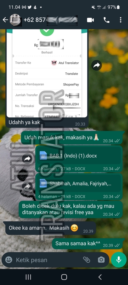 Penerjemahan - Jasa Translate INA - ENG & ENG -INA - 5