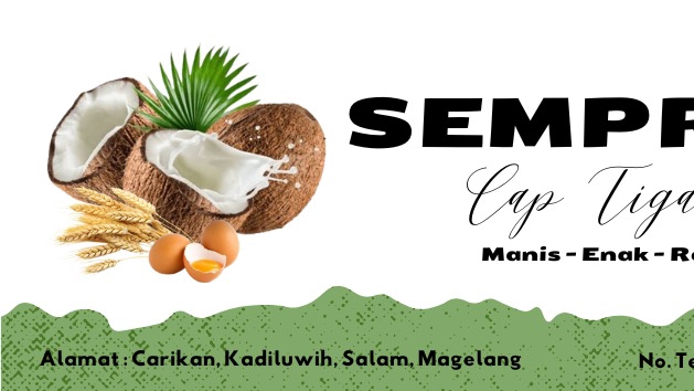 Desain Label Semprong
