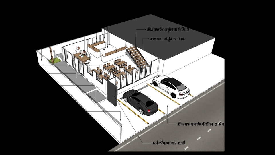 เขียนแบบวิศวกรรมและออกแบบโครงสร้าง - รับงานเขียนแบบ AutoCAD ทุกชนิด  - 1