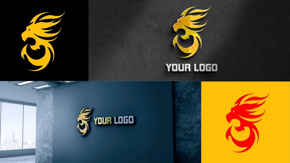 Desain logo keren dan profesional untuk berbagai keperluan, seperti logo perusahaan, logo olshop, logo makanan, dan lainnya.