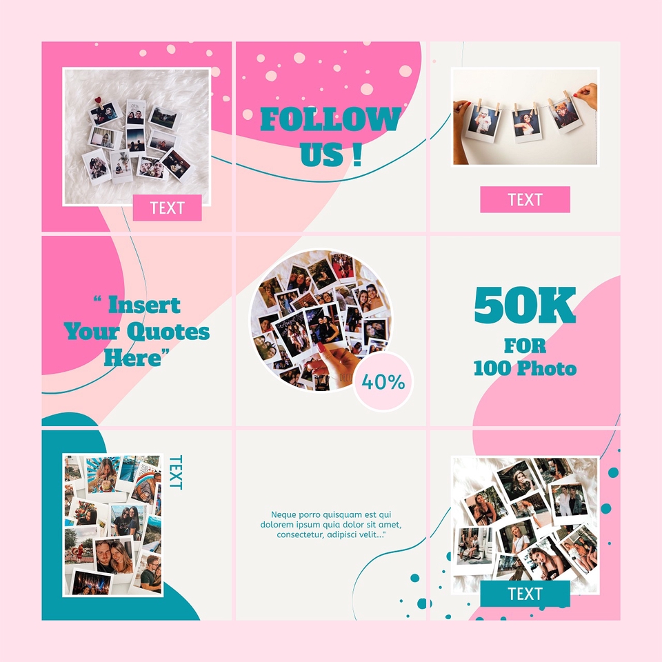 Banner Online - 30 Design Instagram Feeds Untuk Kebutuhan Promosi - 4